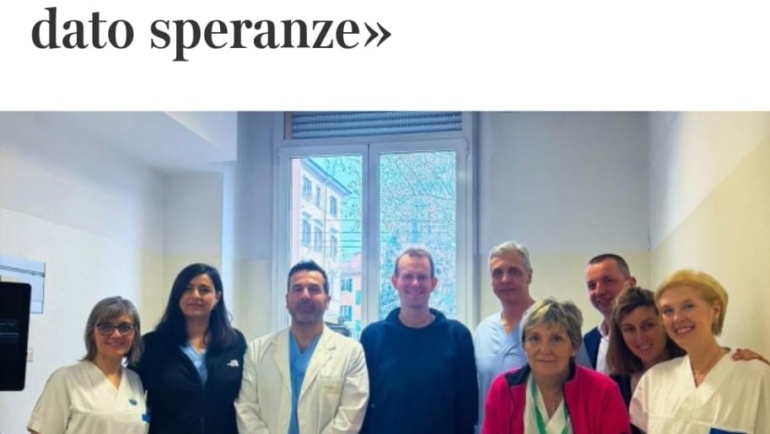 Storia di Tom: “non mi avevano dato speranze”. Si salva al Sant’Orsola di Bologna
